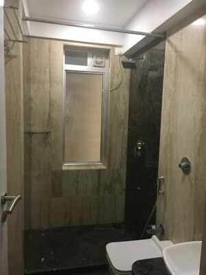 Bathroom in 2 BHK Apartment at Divine Aspen Garden, Goregaon East – for Rent