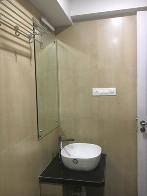 Bathroom in 2 BHK Apartment at Divine Aspen Garden, Goregaon East – for Rent