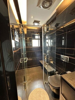 Bathroom in 3 BHK Apartment at Mehr Naz, Colaba – for Rent