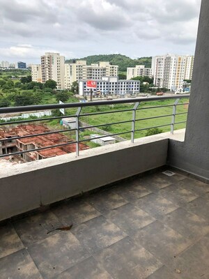 Balcony in 2 BHK Apartment at Vascon Citron Phase 1, Wagholi – for Sale
