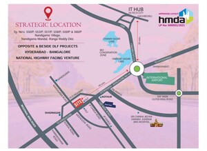  Plot – Map Location View at Kothur - for Sale