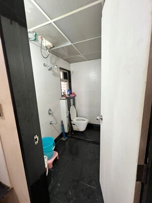 Bathroom in 2 BHK Apartment at Ganga Arcadia, Kharadi – for Rent