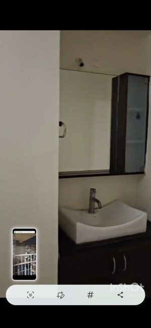 Bathroom in 3 BHK Apartment at Mind Space Queenstown, Chinchwad – for Rent