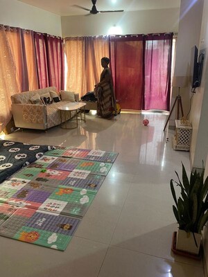 Living Room in 2 BHK Apartment at Palash FGH, Wakad – for Rent
