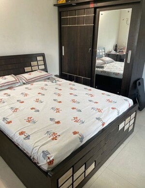 Bedroom in 2 BHK Apartment at Palash FGH, Wakad – for Rent