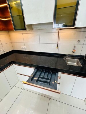 Kitchen in 2 BHK Apartment at Vilas Javdekar Yashone Wakad Central, Wakad – for Rent