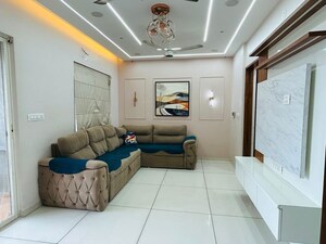 Living Room in 2 BHK Apartment at Vilas Javdekar Yashone Wakad Central, Wakad – for Rent