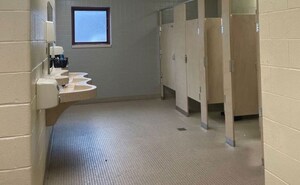 Bathroom in  Office Space at Jb Nagar – for Rent