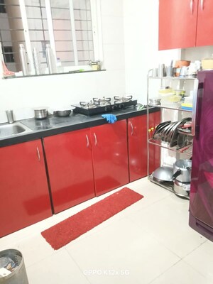 Kitchen in 1 BHK Apartment at Kharadi – for Rent