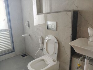 Bathroom in 2 BHK Apartment at Squarefeet Imperial Square, Ghodbunder Road – for Rent