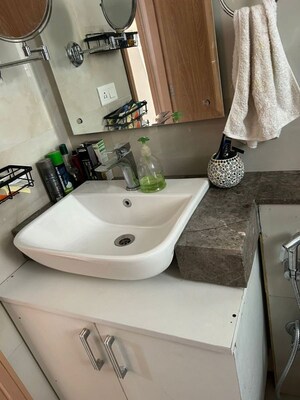 Attached Bathroom in 2 BHK Apartment at M3M Heights, Sector 65 – for Rent