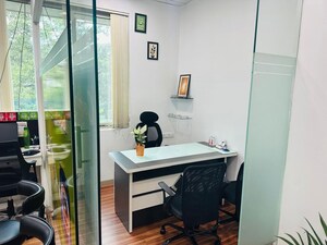 Team Area in  Office Space at Lodha Supremus, Wagle Industrial Estate – for Rent