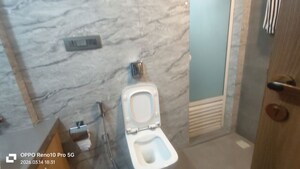 Bathroom in 2 BHK Apartment at New Mhada Colony, Powai – for Rent