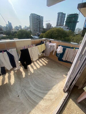 Balcony in 2 BHK Apartment at Khar West – for Sale
