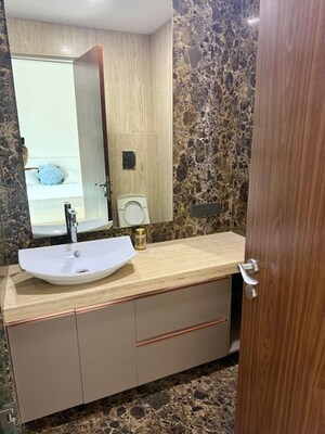 Bathroom in 4 BHK Apartment at Windsor Grande Residences, Andheri West – for Rent