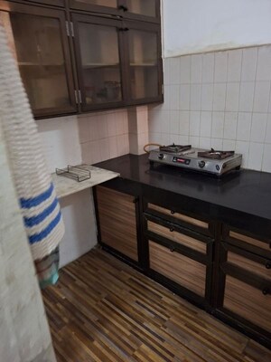 Kitchen in 1 BHK Apartment at Bandra West – for Rent