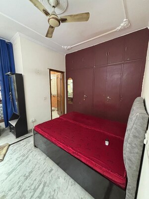 Bedroom in 2 BHK Builder Floor at Lajpat Nagar – for Rent