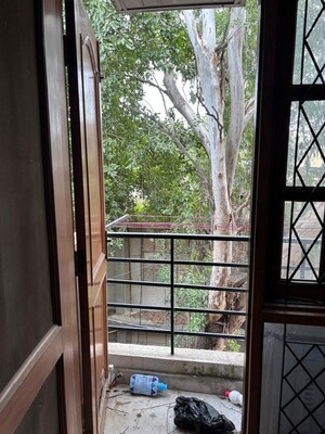 Balcony in 2 BHK Builder Floor at Lajpat Nagar – for Rent