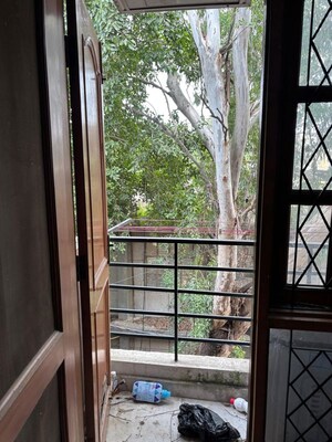 Balcony in 2 BHK Builder Floor at Lajpat Nagar – for Rent