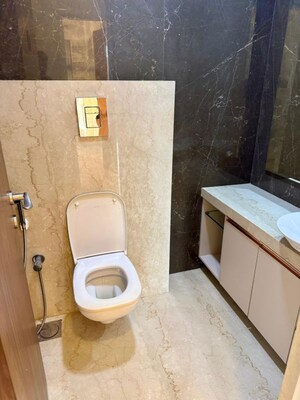 Bathroom in 4 BHK Apartment at Windsor Grande Residences, Andheri West – for Rent