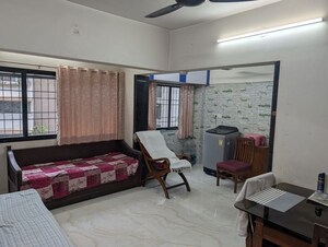 Bedroom in 1 BHK Apartment at Lokpuram CHS, Vasant Vihar – for Rent