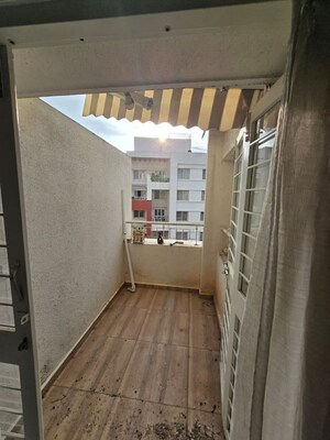Balcony in 2 BHK Apartment at Kunal Iconia, Mamurdi – for Rent