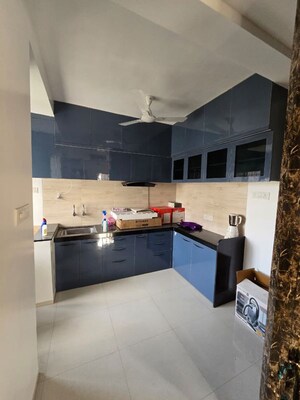 Kitchen in 2 BHK Apartment at Kunal Iconia, Mamurdi – for Rent