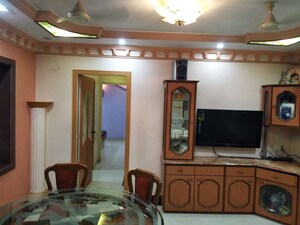Living Room in 2.5 BHK Apartment at Vijay Garden, Ghodbunder Road – for Rent