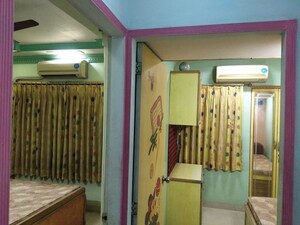 Living Room in 2.5 BHK Apartment at Vijay Garden, Ghodbunder Road – for Rent