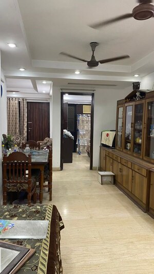 Living Room in 3 BHK Builder Floor at Rajouri Garden – for Rent
