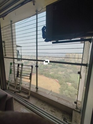 Balcony in 3 BHK Apartment at Cloud 36 Mumbai, Ghansoli – for Rent