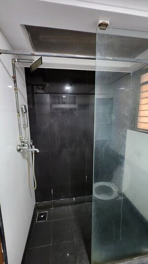 Bathroom in 2 BHK Apartment at Cloud 36 Mumbai, Ghansoli – for Rent