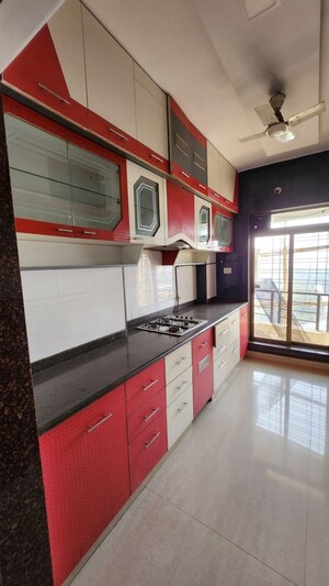 Kitchen in 2 BHK Apartment at Cloud 36 Mumbai, Ghansoli – for Rent