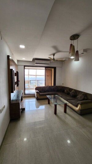 Living Room in 2 BHK Apartment at Cloud 36 Mumbai, Ghansoli – for Rent