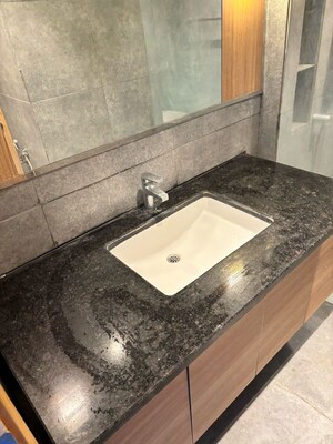 Bathroom in Studio Apartment at Paras Square Service Apartments, Sector 63a – for Rent