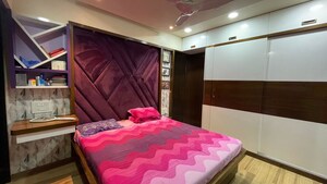 Master Bedroom in 2.5 BHK Apartment at Cloud 36 Mumbai, Ghansoli – for Rent
