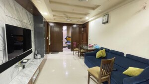 Living Room in 2.5 BHK Apartment at Cloud 36 Mumbai, Ghansoli – for Rent