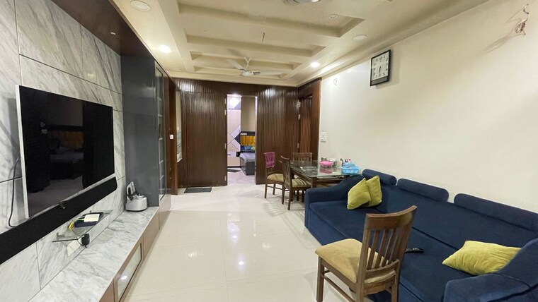 Living Room, cloud-36-mumbai 2.5 Bedroom 1400 Sq.Ft. Apartment In Ghansoli Navi Mumbai 10642752