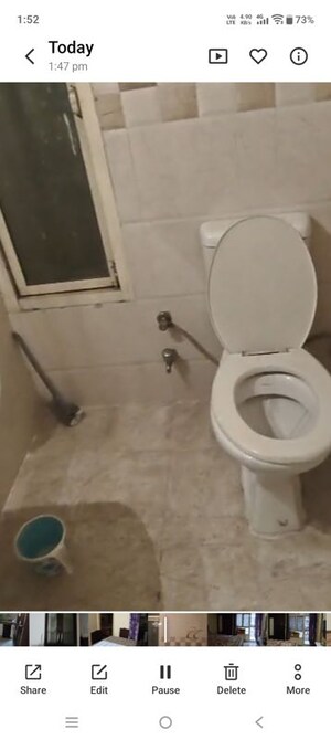 Bathroom in 2 BHK Apartment at Maia Marvel, Raj Nagar Extension – for Rent