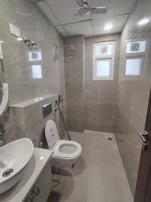 Bathroom in 1 BHK Builder Floor at Ignou Road – for Rent