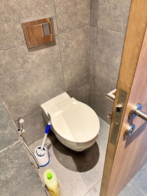 Bathroom in Studio Apartment at Paras Square Service Apartments, Sector 63a – for Sale