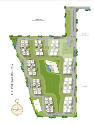 Master Plan in 3 BHK Apartment at Rajapushpa Sierra, Tellapur – for Sale