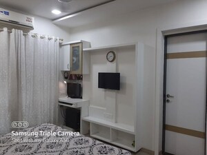 Bathroom in 3 BHK Apartment at Poonam Heights, Goregaon West – for Rent