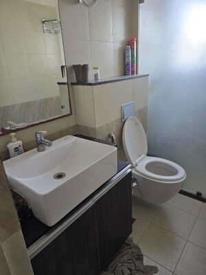 Bathroom in 2 BHK Apartment at M3M Marina, Sector 68 – for Rent