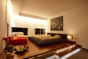 Bedroom in 4 BHK Apartment at Panchshil One North, Magarpatta City – for Sale