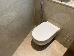 Bathroom in 4 BHK Apartment at Adani Ten BKC, Bandra East – for Sale