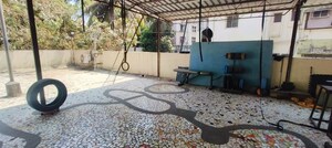 Terrace in 3 BHK Apartment at Ghantali – for Rent