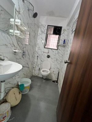 Bathroom in 1 BHK Apartment at Excellaa Panama Park, Lohgaon – for Rent