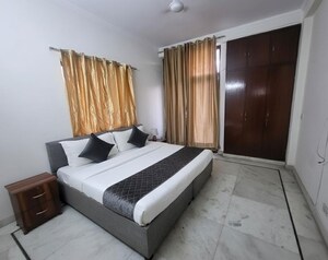 Bedroom in 2 BHK Builder Floor at Udyog Vihar Phase 2 – for Rent