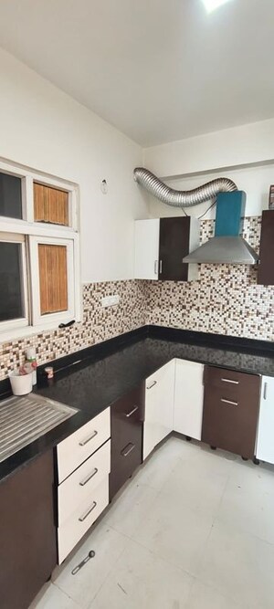 Kitchen in 3 BHK Apartment at Dhoran Rajpur Enclave, Govind Vihar – for Rent